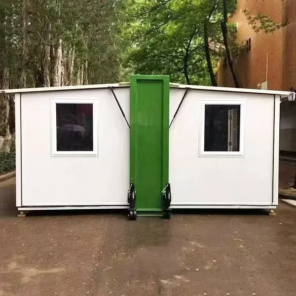 Casă de containere pliabilă de 20ft 700 lățime